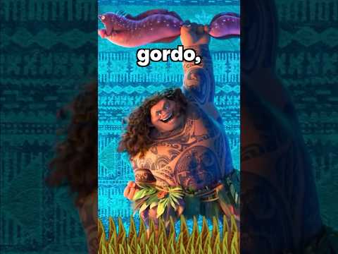 🤔¿MAUI ESTÁ GORDO? #disney