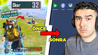 SEZON KİLL REKORUMU KIRDIM! (32 KİLL VARKEN ALAN DIŞI OYUNDAN ATTI!) PUBG MOBILE SOLO SQUAD
