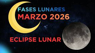 FASE LUNAR MARZO 2026