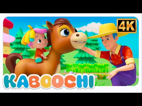 Kaboochi Le vieux Mac Donald Avait une Ferme Chanson | Préscolaire Rimes en Français