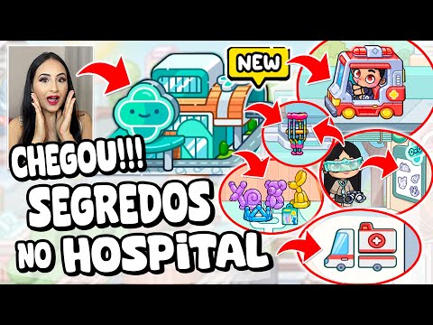 SEGREDOS NO NOVO HOSPITAL DO PAZU AVATAR WORLD | NOVA ATUALIZAÇÃO
