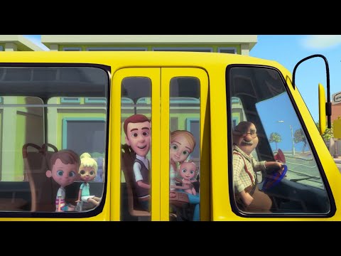 A Roda do Ônibus + Bebe tubarao- Músicas Infantis Divertidas - LooLoo Kids Português
