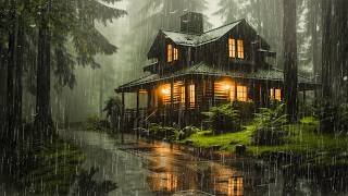 Fall Asleep With The Soothing Sounds Of Rain And Thunder | Thunderstorm for Insomnia, Relaxing