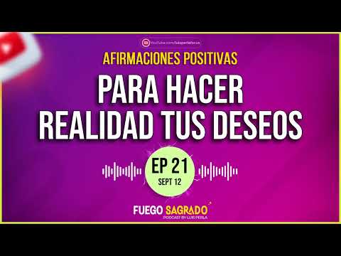 ESCUCHA ESTE AUDIO y PIDE 3 DESEOS (AFIRMACIONES POSITIVAS)