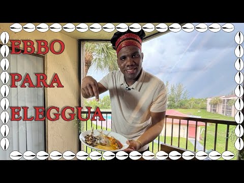 Ebbo con Eleggua para la Prosperidad hoy lunes Paso a Paso/Parte 1 