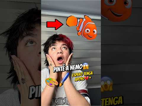 PINTÉ A NEMO? ESPERO TENGA APOYO?* @soyandreyhenao #shortsviral