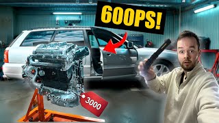 VOM Schrotthaufen zum TURBO Monster! Wir erwecken den S4!