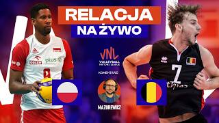 POLSKA - BELGIA | MECZ NA ŻYWO | Liga Narodów VNL 2026 TRANSMISJA LIVE SIATKÓWKA / VOLLEYBALL
