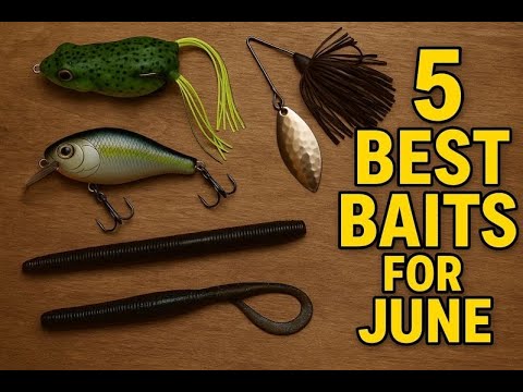 The 5 Baits for the Month of June - Bass Fishing