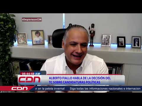 Alberto Fiallo habla de la decisión del TC sobre candidaturas políticas