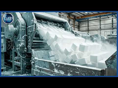 Como o GELO SECO é produzido nas Indústrias – Incrível Processo de Fabricação de Gelo Seco