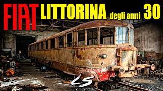 La Littorina Fiat degli anni '30 accantonata da decenni in attesa di essere restaurata