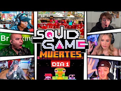 TODAS LAS MUERTES DEL DIA 1 | SQUID CRAFT 4 | KARMA PLUS