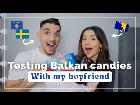 PROBAVANJE BALKANSKIH SLATKISA w/Boyfriend | Jasmina Stambolic