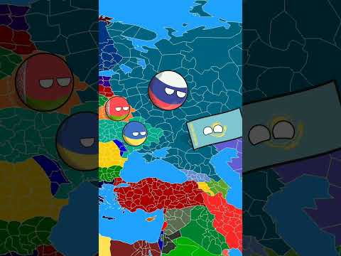 Кто любит бешбармак поставь лайк! #countryballs #анимация #россия #беларусь #украина #казахстан #сша