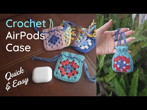 Crochet AirPods Case - Tutorial for Absolute Beginners