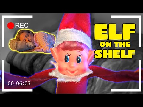 ELF on the SHELF cought MOVING on camera!