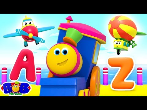Learn ABC, Numbers & Animal Sounds + More Bob the Train Rhymes | Kids Songs Live