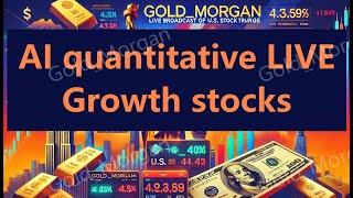 (1)Gold_Morgan美股量化日内交易直播-成长股 #NVDA #TSLA #AGQ #GOOG #SNDK #GDXU #RKLB #COIN