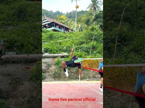 Powerfull Roll ๐ณ #spike #takraw #shorts (720p)