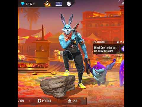 New Bunny Made Me a Fakir 😂 #shorts #freefire