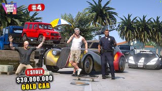 STEALING TECHNO GAMERZ RAREST GOLD CAR in GTA 5 REAL LIFE!