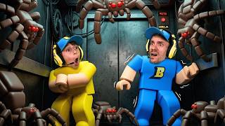ESCAPE do ELEVADOR MAIS ASSUSTADOR do ROBLOX! - Brancoala Games