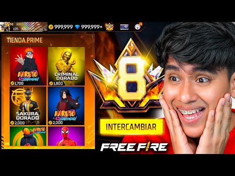 COMPRE TODOS LOS OBJETOS DE LA "TIENDA PRIME" Y ESTO CONSEGUÍ!!😱🤑 Free Fire