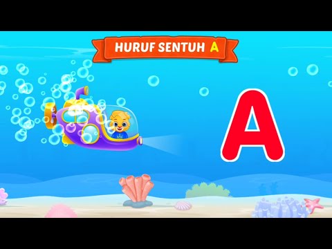AYO CARI HURUF A, B, C, D DENGAN KAPAL SELAM LUCAS | LUCAS AND FRIENDS