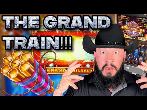 Landing TWO GRAND TRAINS! ๐ฑ Eureka Treasure Train Slot ๐ฐ MAX BET Jackpots!