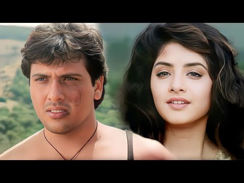 Divya Bharti Song 4K | Tu Pagal Premi Aawara | Shola Aur Shabnam | Govinda | Bollywood 4K Video Song
