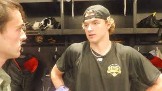 Cole Chandler 2025 Boston Bruins Development Camp Media Scrum!!!