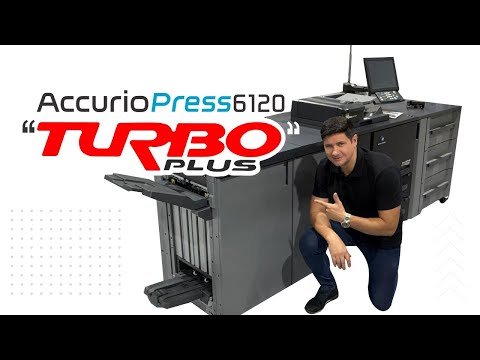 Konica AccurioPress 6120 TURBINADA