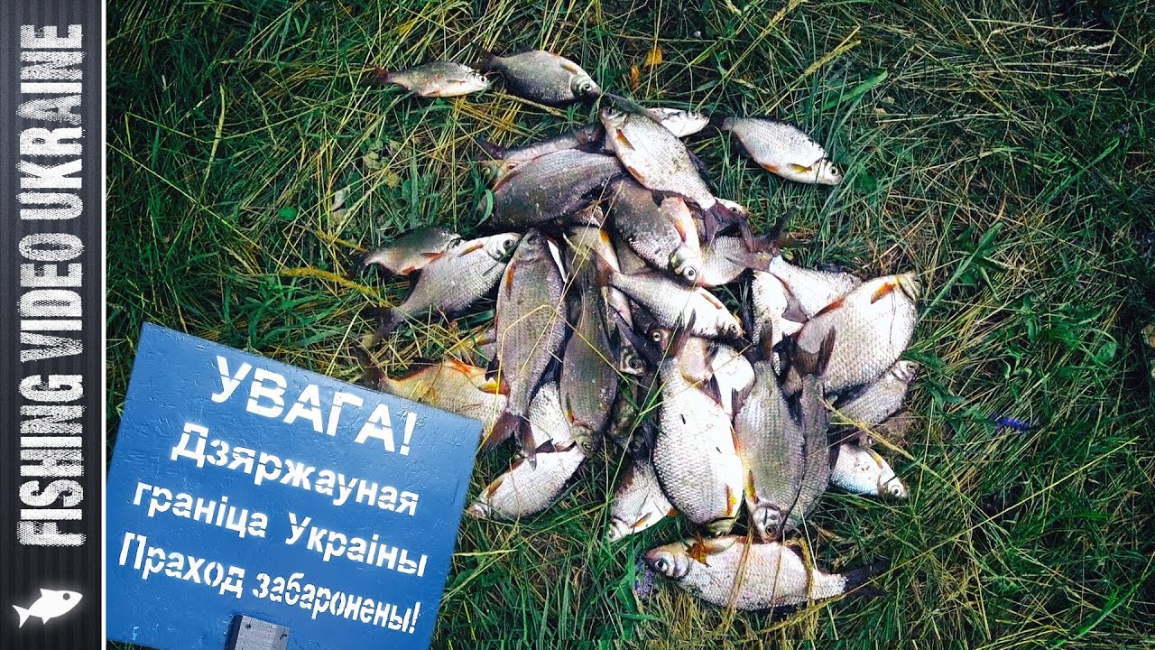 Рыбалка на границе - здесь днепр совсем другой!