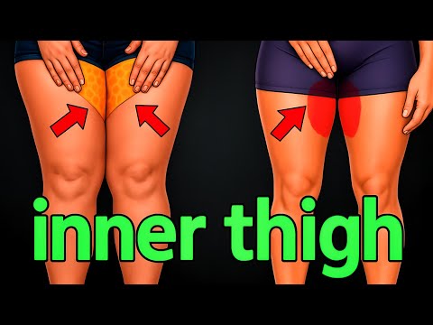 inner thigh fat burning exercises at home || thigh workout at home