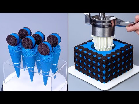 😍 Satisfying OREO Chocolate Cake Decorating 😍 So Yummy Ice Cream | Perfect Cake Hacks Recipes