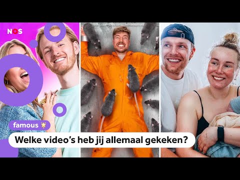 Dit zijn de meest bekeken YouTube-video's in Nederland