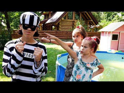 Crazy Policeman and funny adventure with kids👮‍♀️😂pranks#shorts