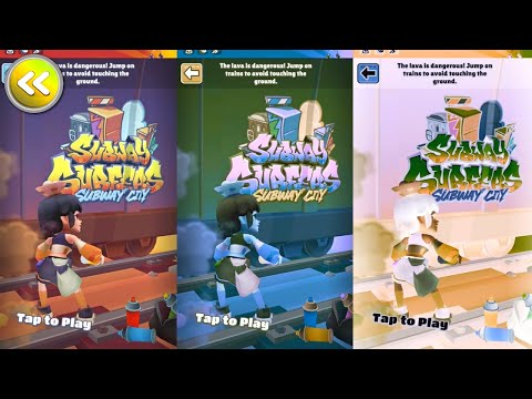 Subway Surfers - Floor Is Lava Tang Yuan - Reverse Invert Colors Episode 497