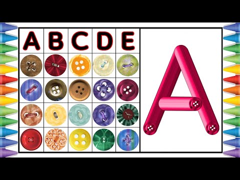 [알파벳 놀이] 유아와 어린이를 위한 ABCD 대문자 A부터 Z까지 쓰기 | Kids Alphabet A to Z | abc song | a for apple | abcd song