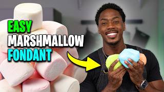 How to Make the EASIEST Marshmallow Fondant | Fondant Recipe