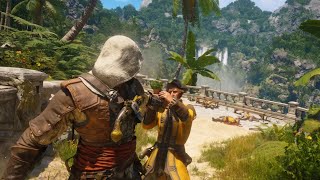 Assassin's Creed Black Flag Resynced - INSANE Stealth, Parkour & Combat! 4K 60FPS