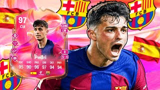 5⭐4⭐ 97 FUTTIES PEDRI SBC PLAYER REVIEW