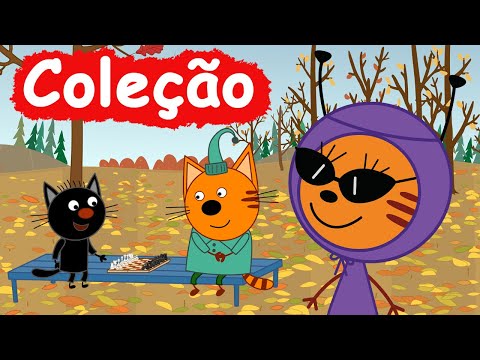 Kid-E-Cats em Portugues | Coleção dos episódios | Desenhos para crianças