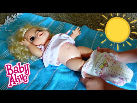 Baby Alive Morning Routine! Breakfast, Brushing Teeth, Play Time! // Mommy Etc