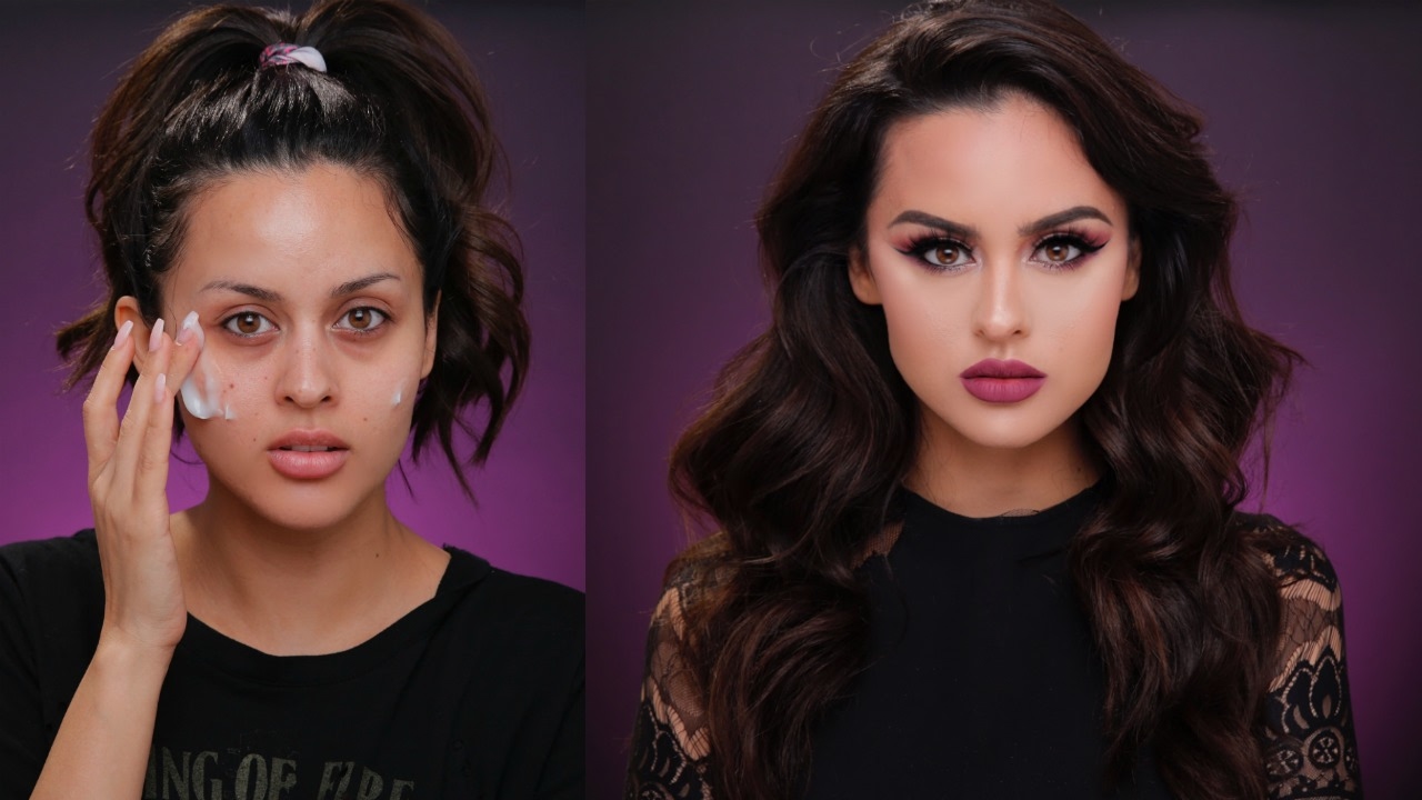 Dramatic Valentine's Glam Makeup Tutorial