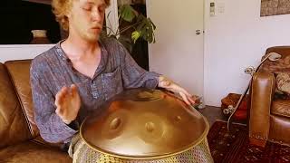 The Chase - Handpan run with super fast playing.