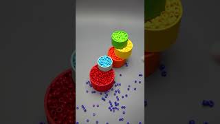 Beautiful Beads Pearls Balls🌈🎵📿 Reverse Video #dominogirl #beads