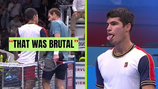 18-Year-Old Alcaraz vs Big 4 Legend | When Tennis Turns Brutal (Insane Rally War)