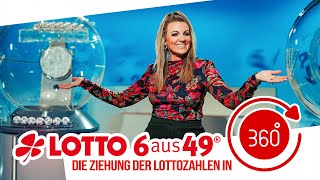 Die Ziehung der Lottozahlen vom 06.08.2025 in 360 Grad